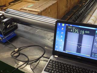 Laser measuring machine LT-9000 photograph